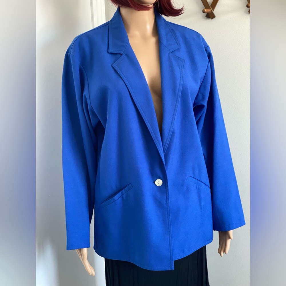 Vintage Clasile Blue Blazer